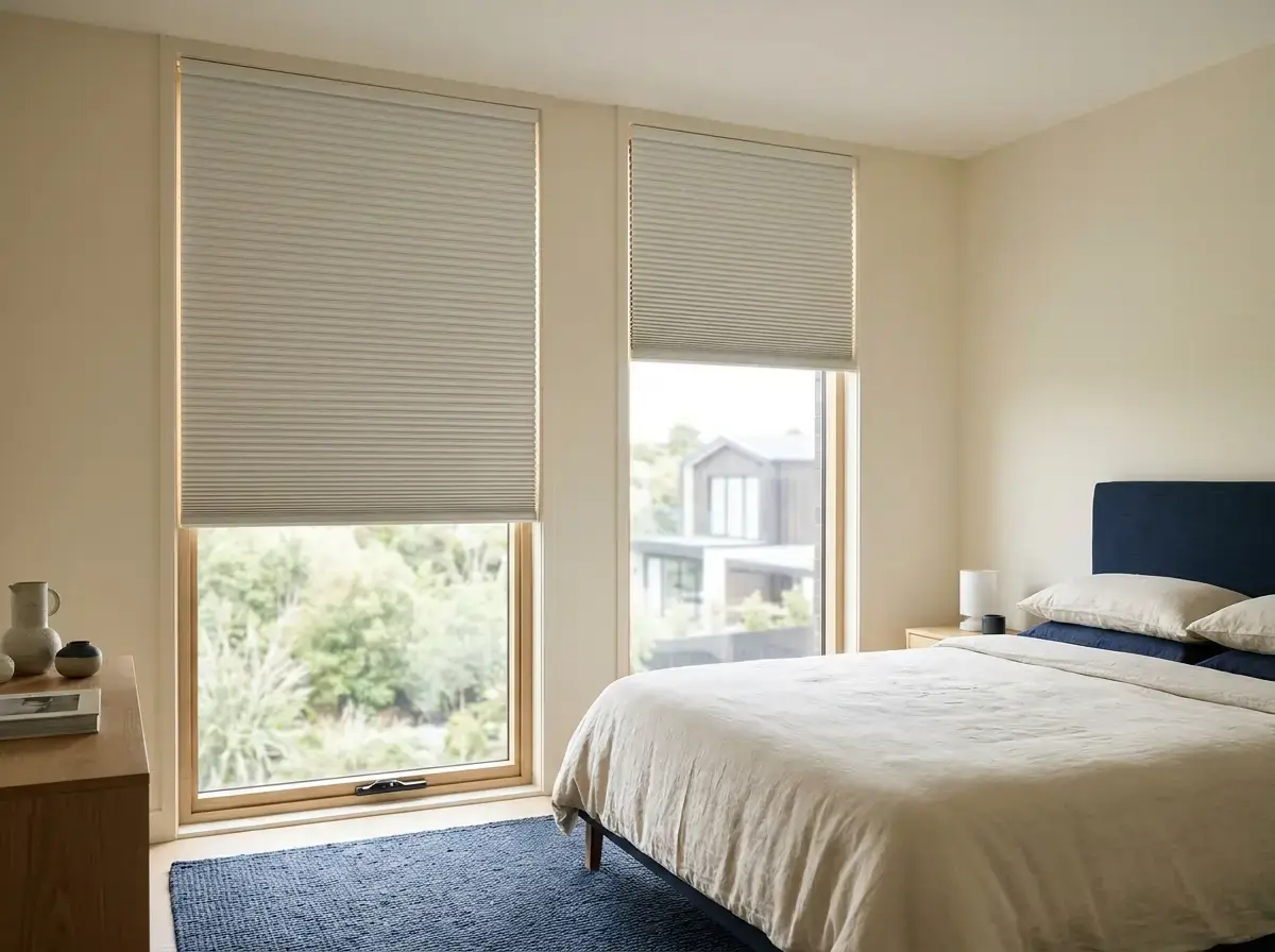 Blockout honeycomb cellular blinds